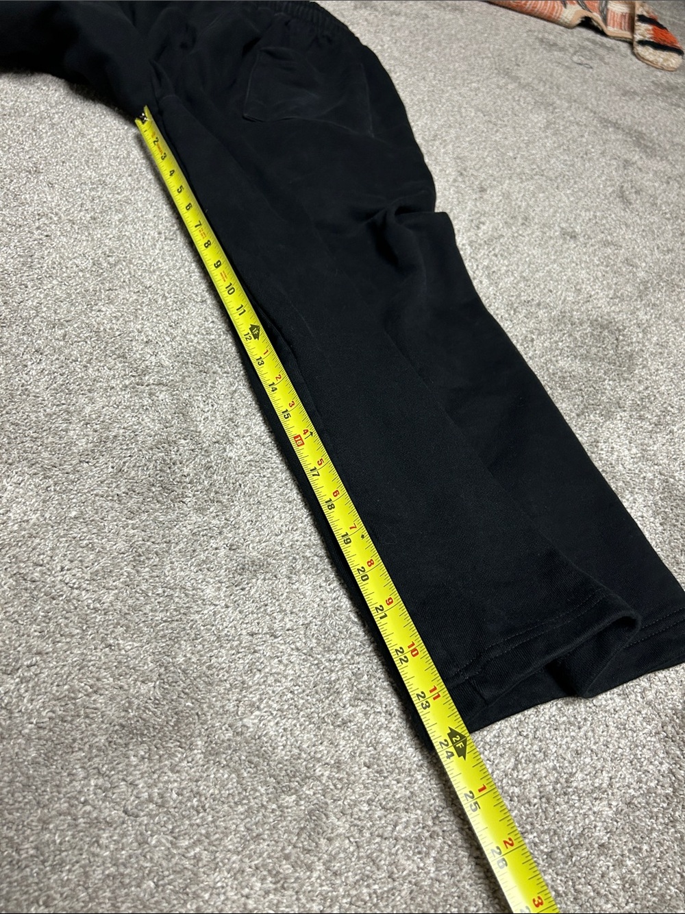 Djab Baggy Wide Leg Black Sweatpants - Picture 5 of 6